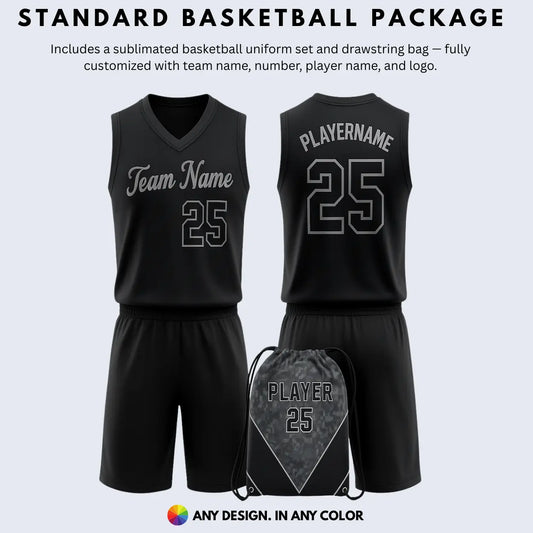 Standard Basketball Uniform Package