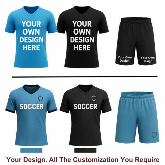 2 Custom Jerseys & 1 pair of shorts