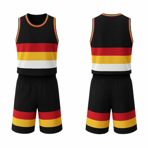 BBU-116 Black Customizable Basketball Jersey With Optional Shorts BBU-116 Black Customizable Basketball Jersey With Optional Shorts