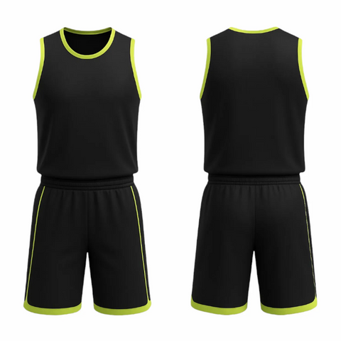 BBU-118 Black Customizable Basketball Jersey With Optional Shorts BBU-118 Black Customizable Basketball Jersey With Optional Shorts
