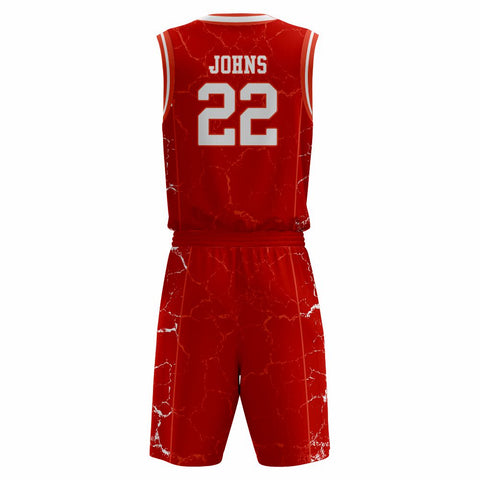 Bloodstone NS Customizable Basketball Jersey With Optional Shorts Bloodstone NS Customizable Basketball Jersey With Optional Shorts