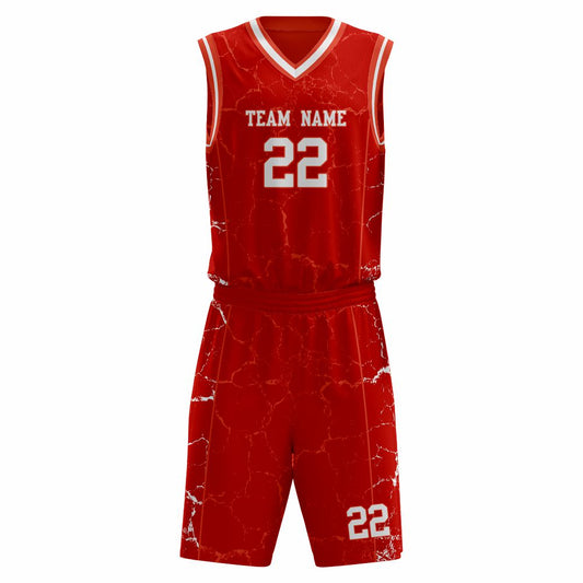 Bloodstone NS Customizable Basketball Jersey With Optional Shorts