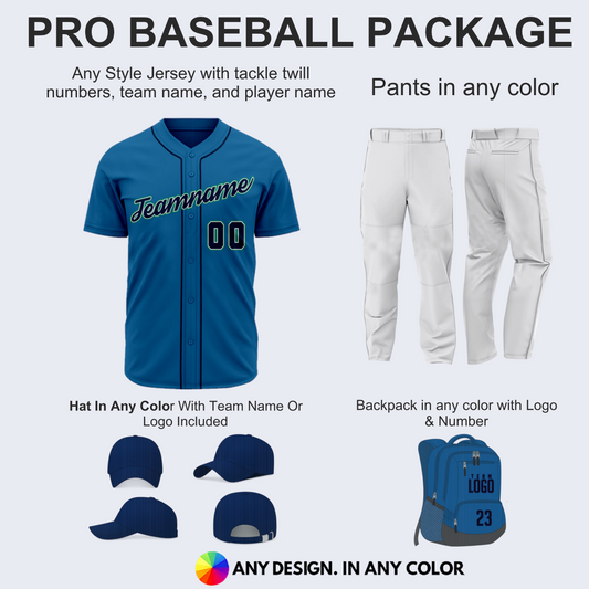 Pro Baseball Uniform Package