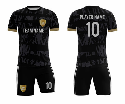 SB 1082 Black Sublimation Custom Soccer Jersey Adult & Youth Unisex SB 1082 Black Sublimation Custom Soccer Jersey Adult & Youth Unisex