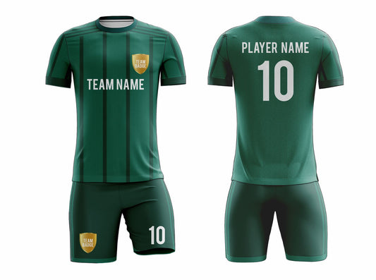 SB 1150 Green Sublimation Custom Soccer Jersey Adult & Youth Unisex