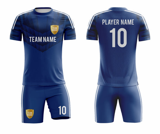 SB 1172 Blue Sublimation Custom Soccer Jersey Adult & Youth Unisex