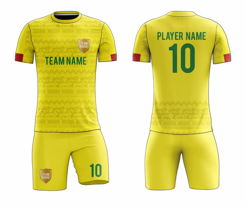 SB 1278 Yellow Sublimation Custom Soccer Jersey Adult & Youth Unisex SB 1278 Yellow Sublimation Custom Soccer Jersey Adult & Youth Unisex