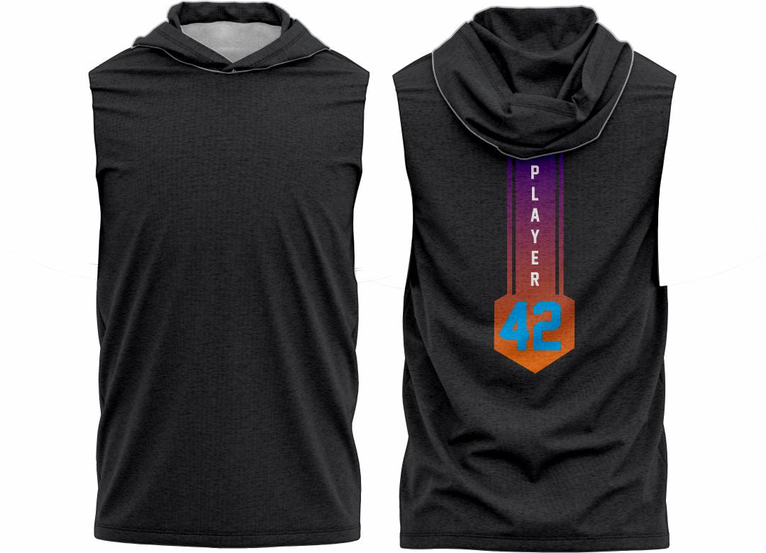 SJ 106 Sleeveless Hoodie Shooting Shirt