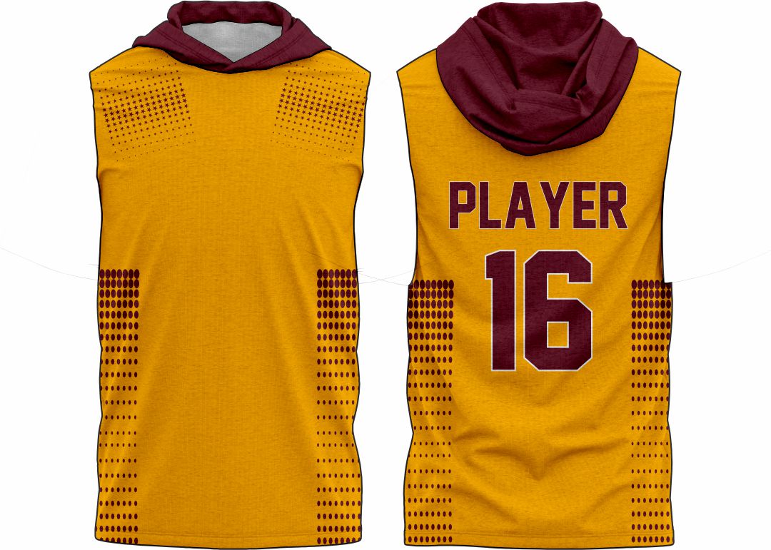 SJ 114 Sleeveless Hoodie Shooting Shirt