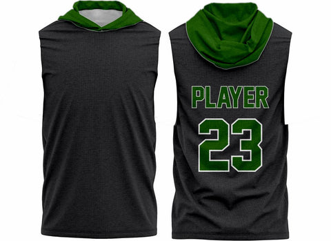 SJ 116 Sleeveless Hoodie Shooting Shirt SJ 116 Sleeveless Hoodie Shooting Shirt