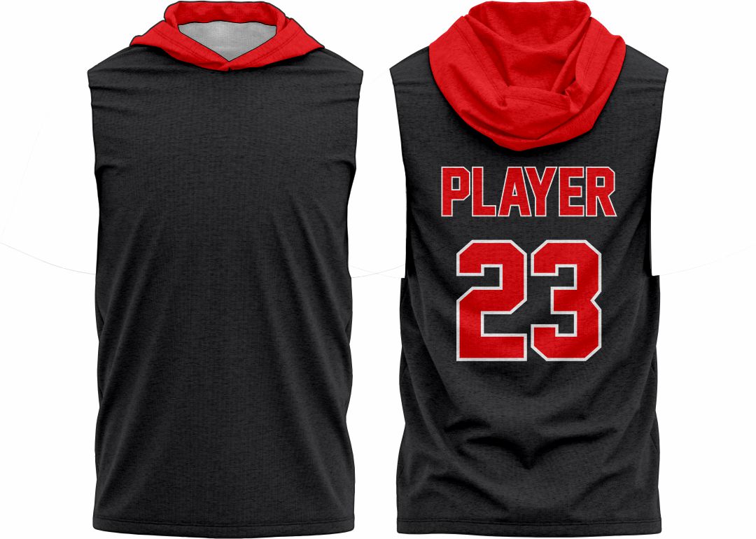 SJ 120 Sleeveless Hoodie Shooting Shirt