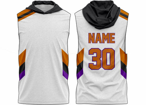 SJ 123 Sleeveless Hoodie Shooting Shirt SJ 123 Sleeveless Hoodie Shooting Shirt