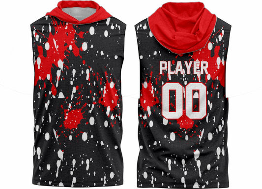 SJ 138 Sleeveless Hoodie Shooting Shirt