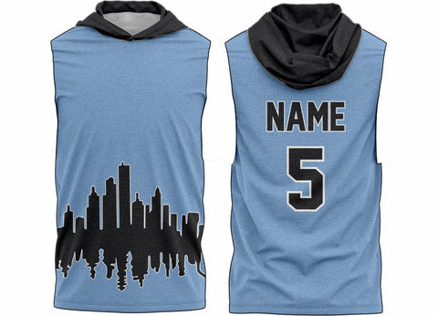 SJ 144 Sleeveless Hoodie Shooting Shirt SJ 144 Sleeveless Hoodie Shooting Shirt