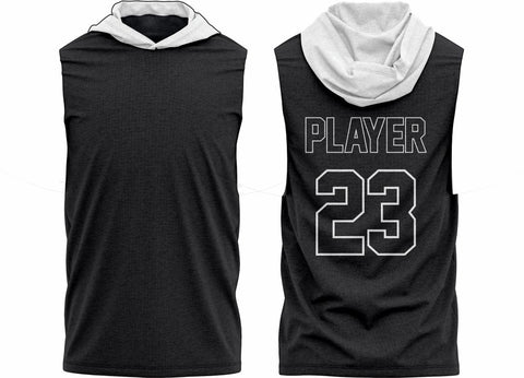 SJ 149 Sleeveless Hoodie Shooting Shirt SJ 149 Sleeveless Hoodie Shooting Shirt