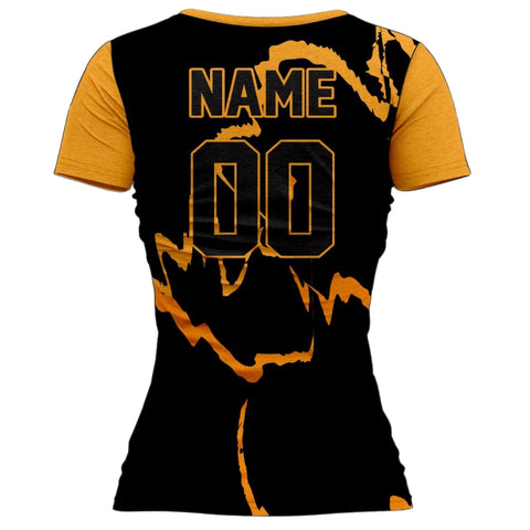 VJ136 Custom Black Volleyball Jersey - Adult & Youth Unisex VJ136 Custom Black Volleyball Jersey - Adult & Youth Unisex