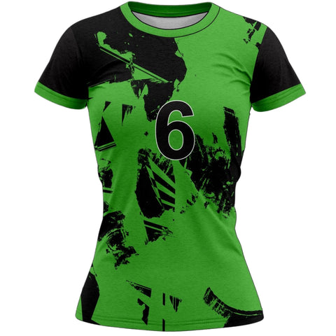 VJ115 Custom Green Volleyball Jersey - Adult & Youth Unisex VJ115 Custom Green Volleyball Jersey - Adult & Youth Unisex