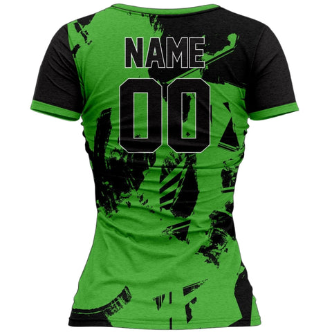 VJ115 Custom Green Volleyball Jersey - Adult & Youth Unisex VJ115 Custom Green Volleyball Jersey - Adult & Youth Unisex