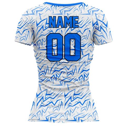 VJ135 Custom White Volleyball Jersey - Adult & Youth Unisex VJ135 Custom White Volleyball Jersey - Adult & Youth Unisex