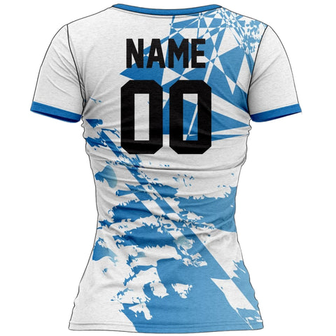 VJ111 Custom White Volleyball Jersey - Adult & Youth Unisex VJ111 Custom White Volleyball Jersey - Adult & Youth Unisex