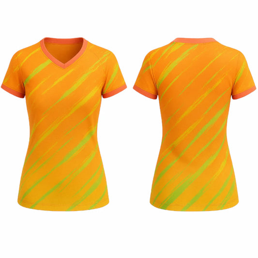 VJ172  Custom Yellow Volleyball Jersey - Adult & Youth Unisex
