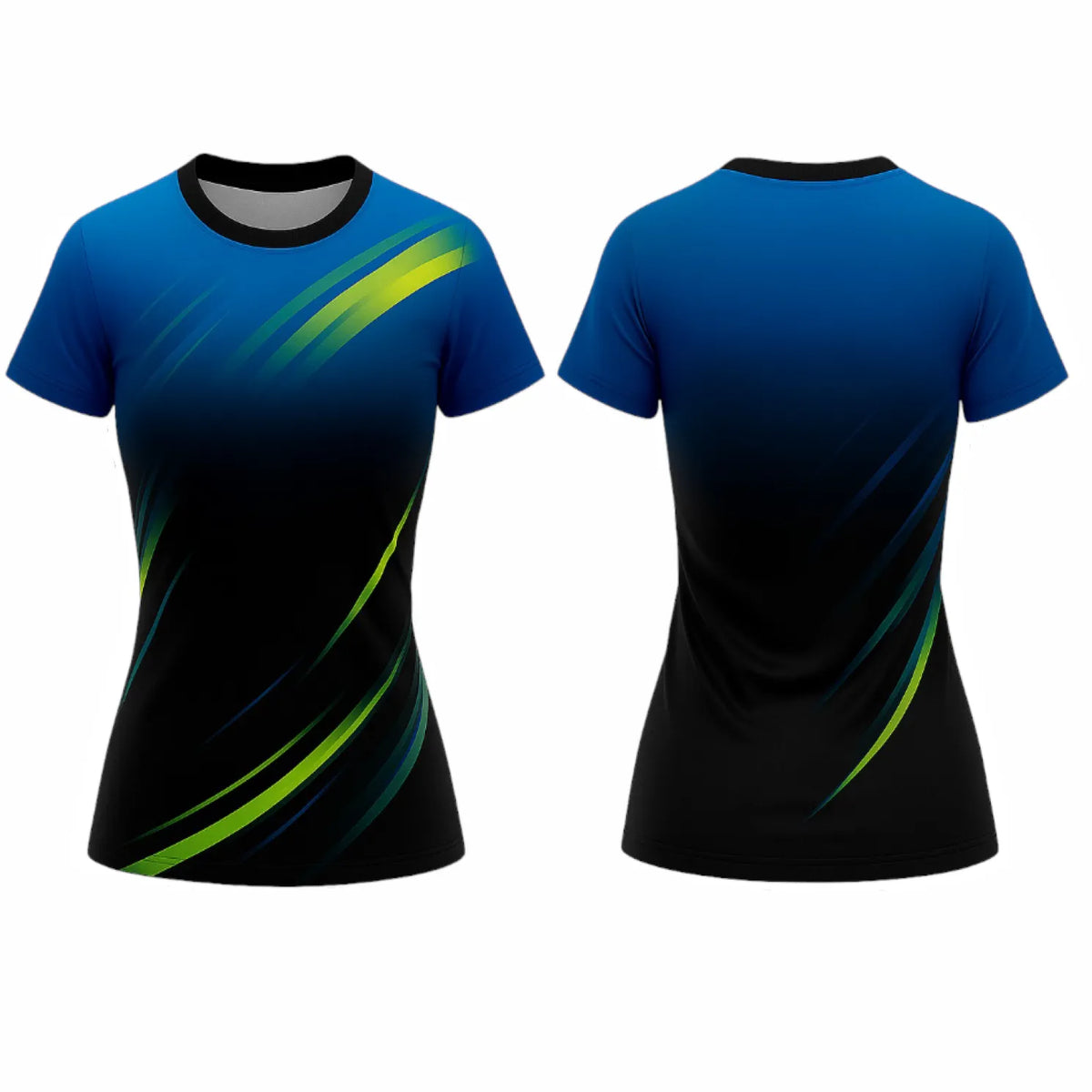 VJ179  Custom Blue Volleyball Jersey - Adult & Youth Unisex
