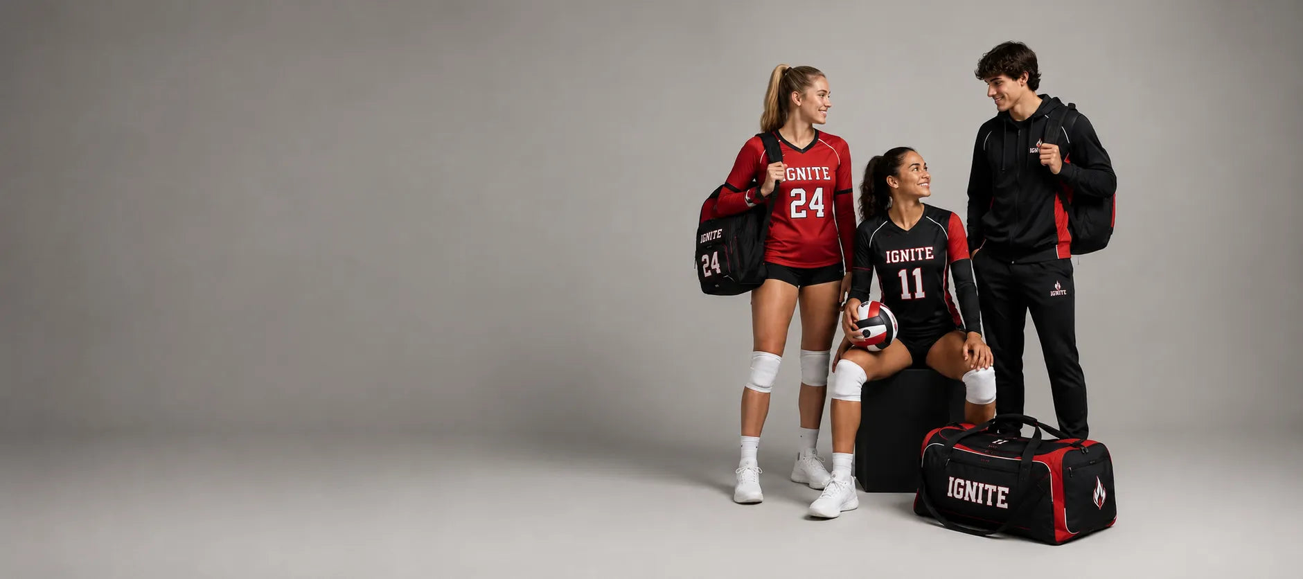 Custom Volleyball Team Bags & Backpacks