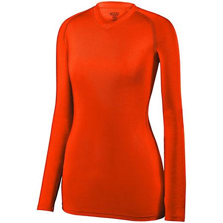 Ladies Maven Jersey Orange Adult Volleyball