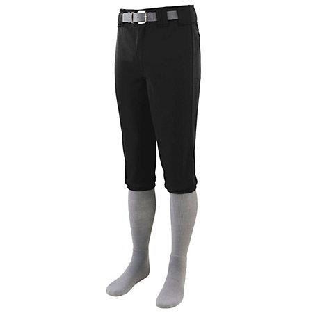 Series Knee Length Baseball Pant Black Adult Series Knee Length Baseball Pant Black Adult