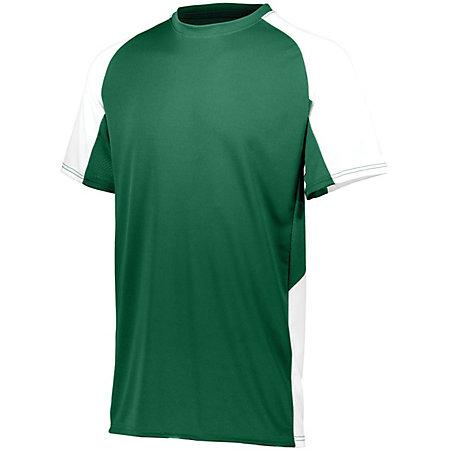 Cutter Jersey Dark Green/white Adult Baseball