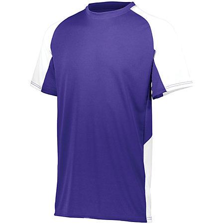 Cutter Jersey Purple/white Adult Baseball