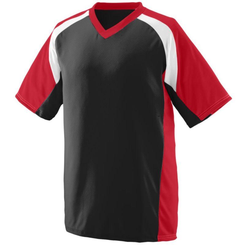 Youth Nitro Jersey Black/red/white Baseball