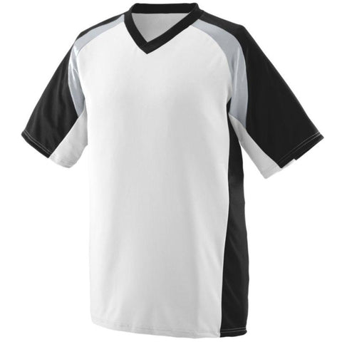 Youth Nitro Jersey White/black/silver Grey Baseball Youth Nitro Jersey White/black/silver Grey Baseball