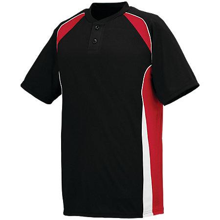 Base Hit Jersey Navy/red/white Adult Baseball