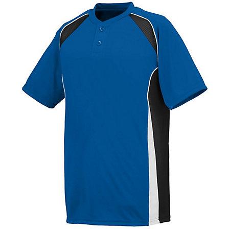 Youth Base Hit Jersey Royal/black/white Baseball