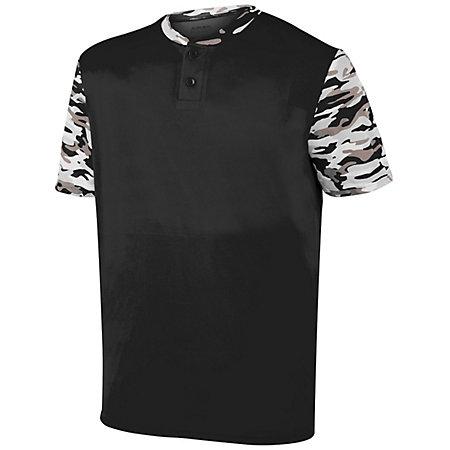Pop Fly Jersey Black/black Mod Adult Baseball