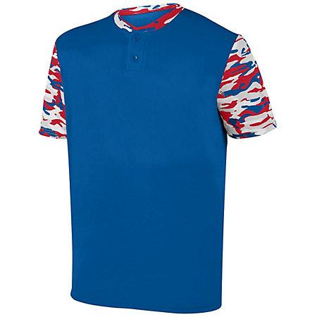 Pop Fly Jersey Royal/red Royal Mod Adult Baseball