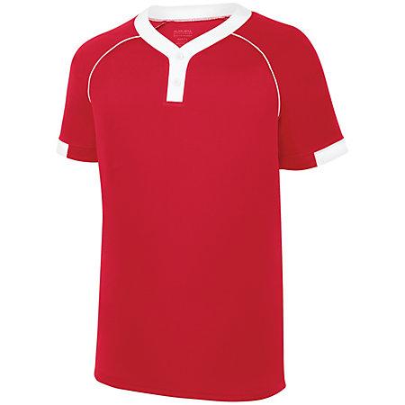 Stanza Jersey Red/white Adult Baseball