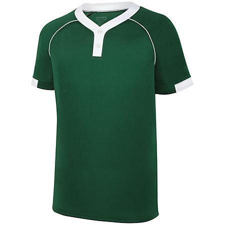 Stanza Jersey Dark Green/white Adult Baseball