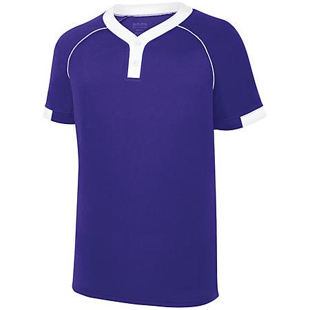 Stanza Jersey Purple/white Adult Baseball