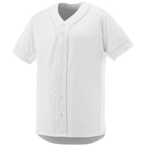 Slugger Jersey White/white Adult Baseball Slugger Jersey White/white Adult Baseball