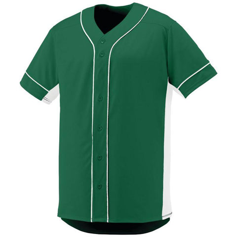 Slugger Jersey Dark Green/white Adult Baseball Slugger Jersey Dark Green/white Adult Baseball