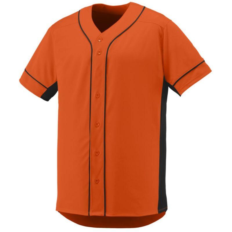 Youth Slugger Jersey Orange/black Baseball
