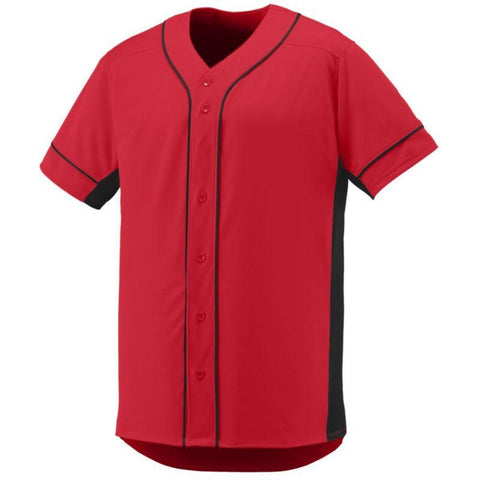 Youth Slugger Jersey Red/black Baseball Youth Slugger Jersey Red/black Baseball
