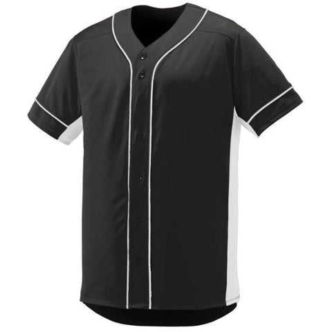 Youth Slugger Jersey Black/white Baseball Youth Slugger Jersey Black/white Baseball