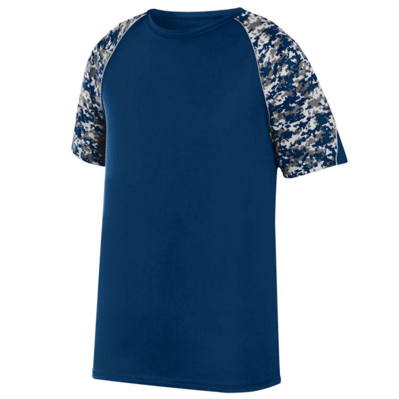 Color Block Digi Camo Jersey Navy/navy Digi/silver Adult Baseball