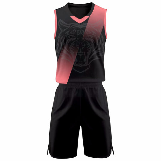 Tiger NS Customizable Basketball Jersey With Optional Shorts