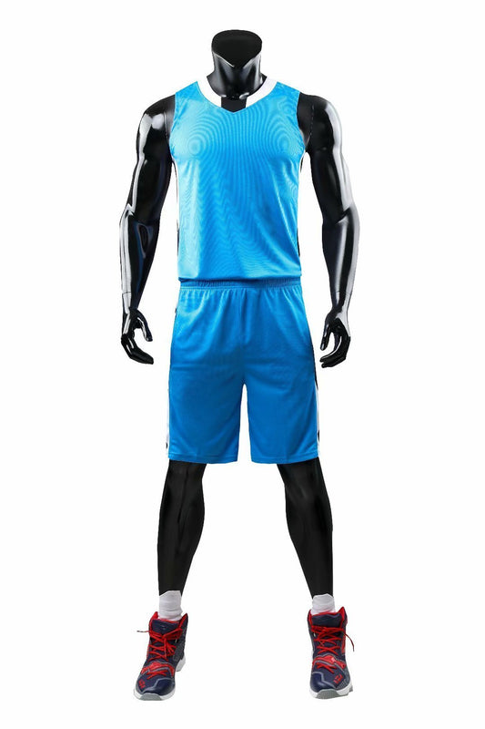 Alley Cyan NS Customizable Basketball Jersey With Optional Shorts