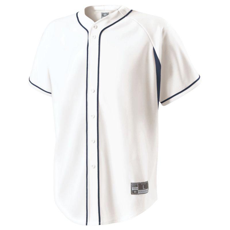 Ignite Jersey White/black Adult Baseball