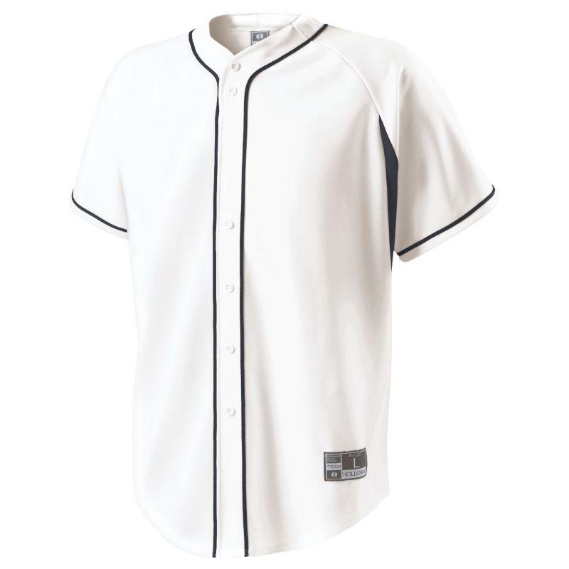 Ignite Jersey White/royal Adult Baseball